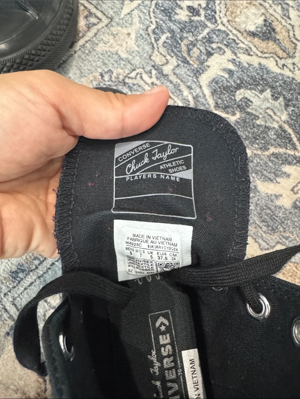 Converse All Star High Top Sneakers - Black - Picture 5 of 5